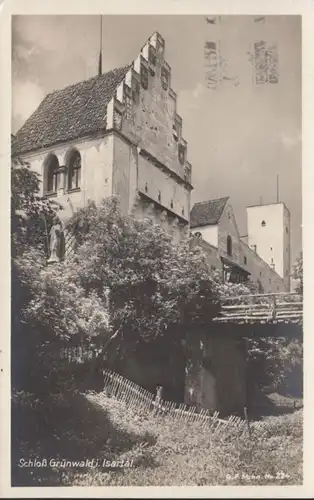 AK Grünwald Schloss Grunwalds, couru en 1927