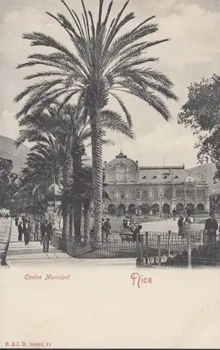 CPA Nice Casino Municipal, non circulé