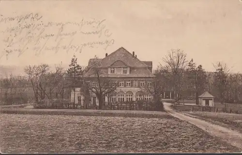 AK Waldrestaurant Donnerburg bei Bielefeld, gelaufen 1924