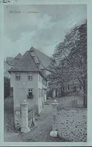 AK Wetzlar Lottehaus, couru en 1920