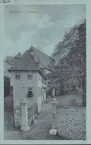 AK Wetzlar Lottehaus, gelaufen 1920