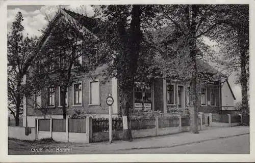 AK Gruß aus Borstel bei Winsen Bäckerei und Kolonialwaren, gelaufen 1947