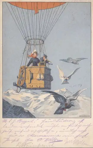 AK Frankfurt Internationale Luftfahrt Ausstellung Offizielle Postkarte, 1909