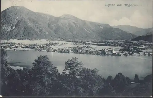 Ansichtskarte Egern am Tegernsee, gelaufen