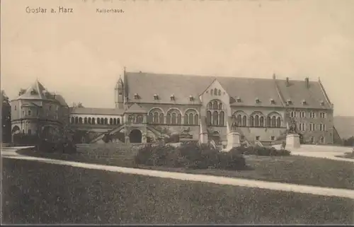 AK Goslar a. Harz Kaiserhaus, ungelaufen