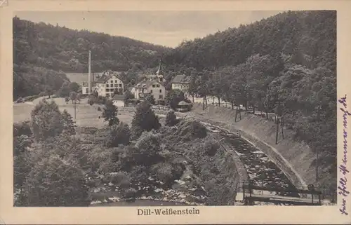 AK Dill Weissenstein Vue de la ville, couru en 1921