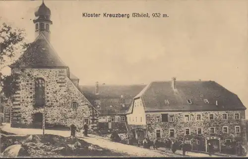 AK Kloster Kreuzberg ( Rhön ), gelaufen 1911