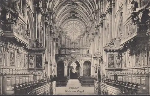 AK Ebrach Kloster Blick zur Orgel, ungelaufen