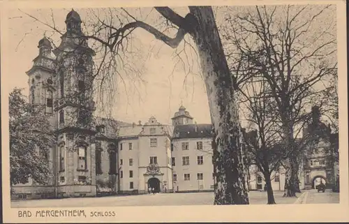 AK Bad Mergentheim Schloss, ungelaufen