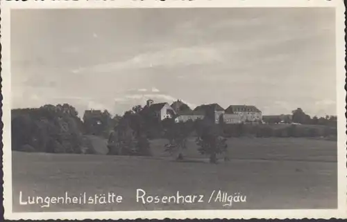 AK Rosenharz Allgäu Lungenheilstätte, ungelaufen