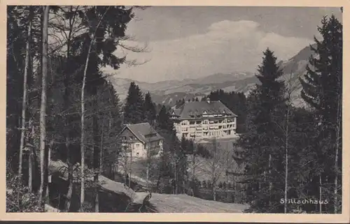 AK Oberstdorf Stillachhaus, gelaufen