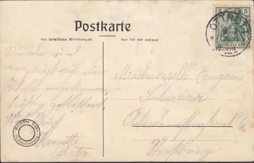 CPA St.Odilienber St.Odilienquelle Präge-AK, gelaufen 1906