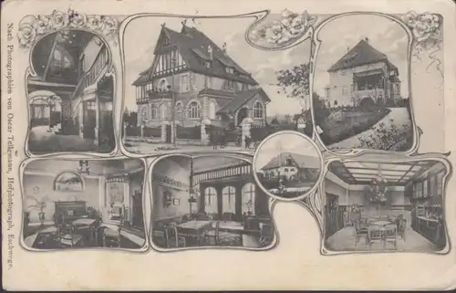 AK Eschwege Mehrbildkarte, gelaufen 1909