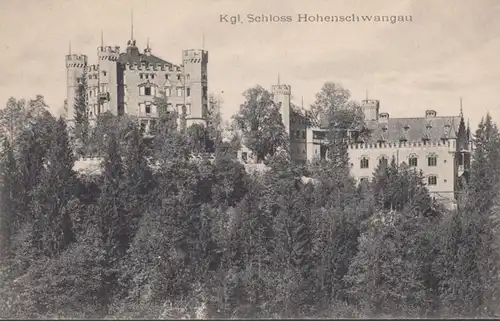 AK Schloss Hohenschwangau, ungelaufen