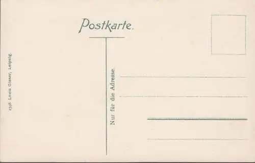 AK Bodetal Bodetor mit Kronentempel, ungelaufen