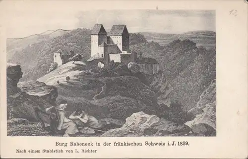 AK AK Burg Rabeneck, ungelaufen