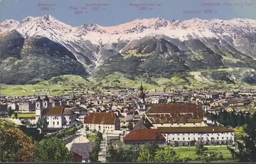 AK Innsbruck de la montagne d'Île, incurvée