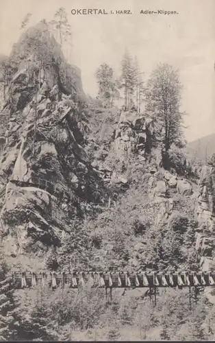 AK Okertal i. Harz Adlerklippen, ungelaufen