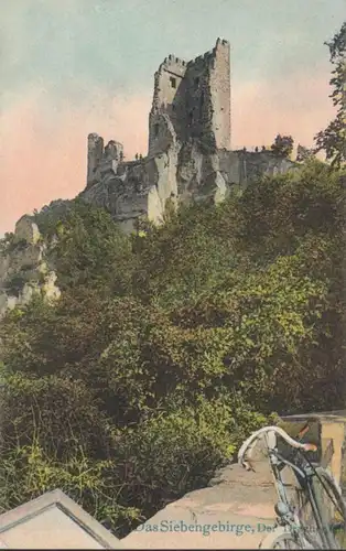 AK Der Drachenfels Siebengebirge, gelaufen 1905