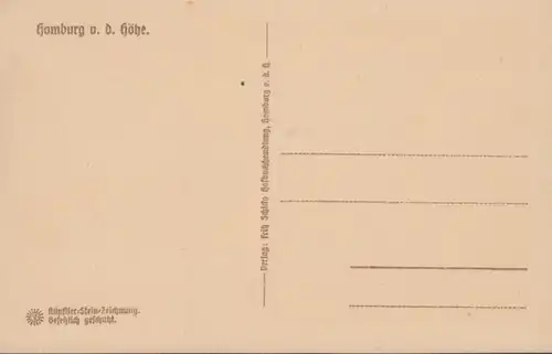 AK Bad Homburg Hinter den Rahmen Steindruck AK, ungelaufen