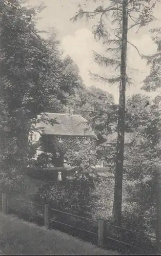 AK Blankenburg Partie am Schlossberg, couru 1908