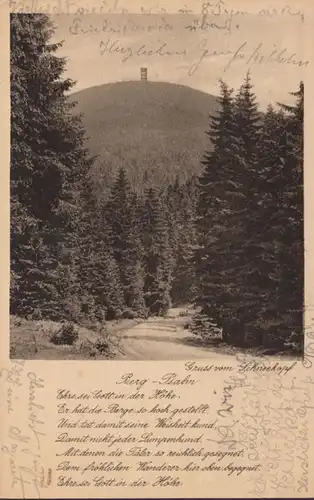 AK Gehlberg Gruss de la tête de neige, couru en 1926