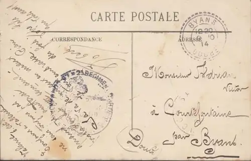 CPA Valence Le Parc Jouvet, circulé 1914