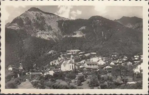 AK village du Tyrol près de Meran, couru