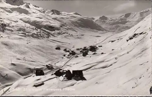 AK Zürs gegen Flexenpass,ungelaufen