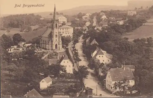 AK Bad Berggießhübel Stadtansicht, ungelaufen