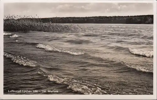 AK Lychen Der Wurlsee, gelaufen 1942