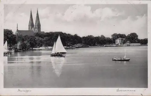 AK Neuruppin Seepanorama, ungelaufen