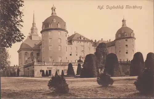 AK Moritzburg Kgl. Château de chasse, non couru