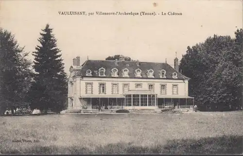 CPA Vauluisant Le Château, non circulé