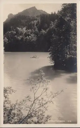 AK Dornbirn Staufensee, gelaufen 1929