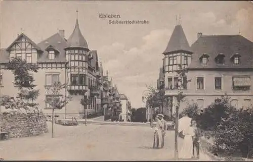 AK Eisleben Schönerstedtstraße, inachevé