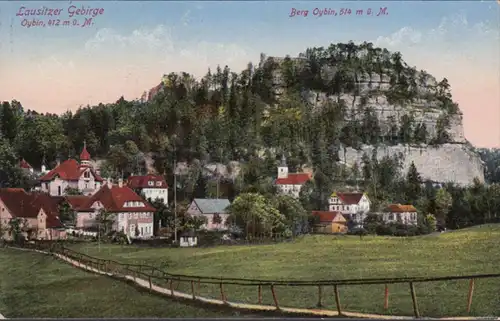 AK Berg Oybin Lausitzer Gebirge, gelaufen 1929