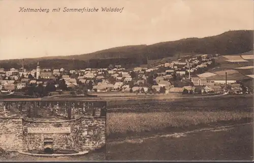 AK Sommerfrische Walddorf Kottmarberg, gelaufen 1932