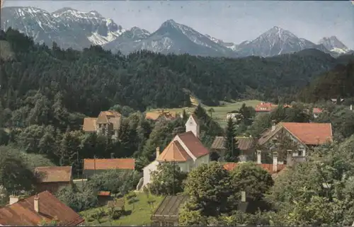 AK Füssen Bad Faulenbach Stadtansicht, gelaufen 1932