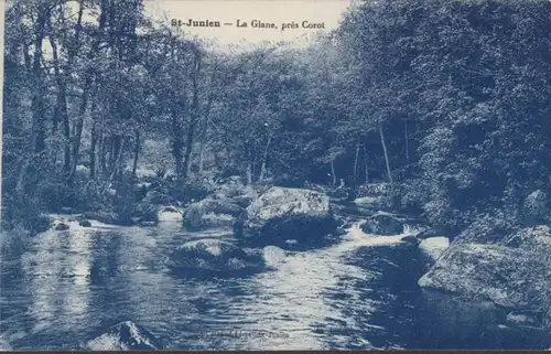 CPA Saint Junien La Glane, près Corot, non circulé