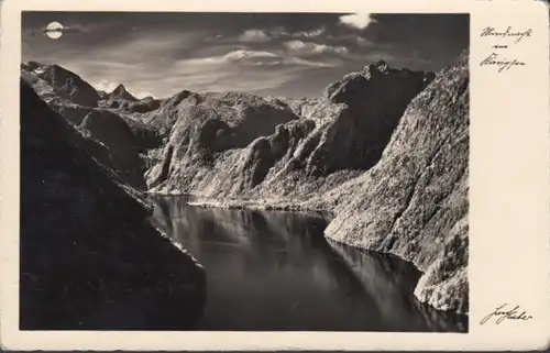 AK clair de lune au lac royal, couru en 1936