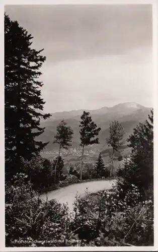 AK Schönau im Schwarzwald mit Belchen, ungelaufen