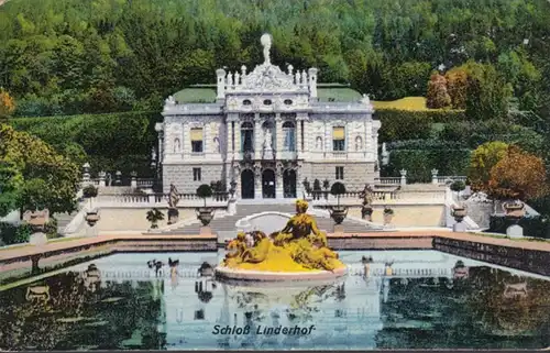 AK Schloß Linderhof, ungelaufen