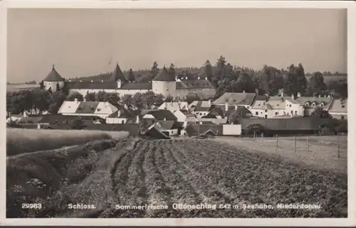 AK Ottenschlag Sommerfrische Schloss, gelaufen 1943