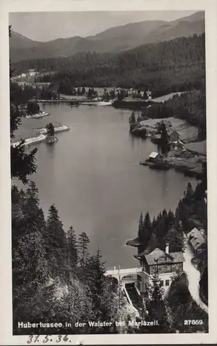 AK Hubertussee in der walster bei Mariazell, ungelaufen