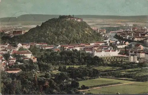 AK Graz vom Rainerkogel, gelaufen 1907