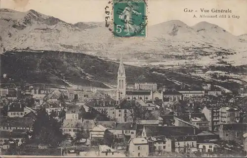 CPA Gap Vue générale, circulé 1910
