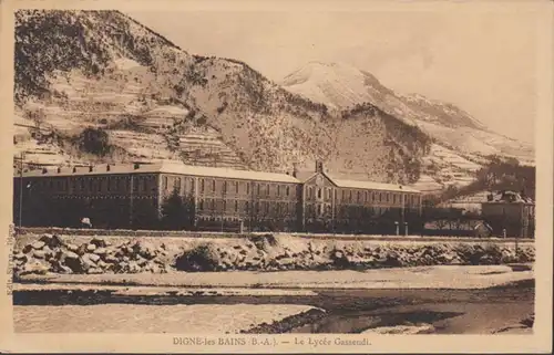 CPA Digne-les-Bains Le Lycée Gassendi, non circulé