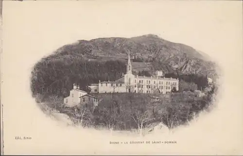 CPA Digne-les-Bains Le Couvent de Saint Domnin, non circulé