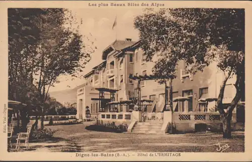 CPA Digne-les-Bains Hotel de L'Ermitage, non circulé